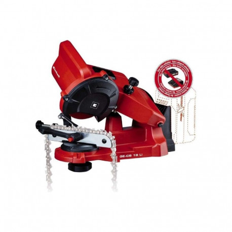Power X-Change Akku-Sägeketten-Schärfgerät GE-CS 18 Li-Solo, 18Volt (rot/schwarz, ohne Akku und Lade