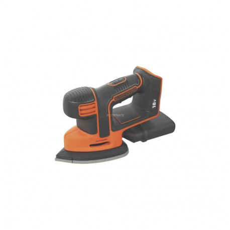 Akku-Dreieckschleifer Mouse BDCDS18N, 18Volt (orange/schwarz, ohne Akku und Ladegerät)