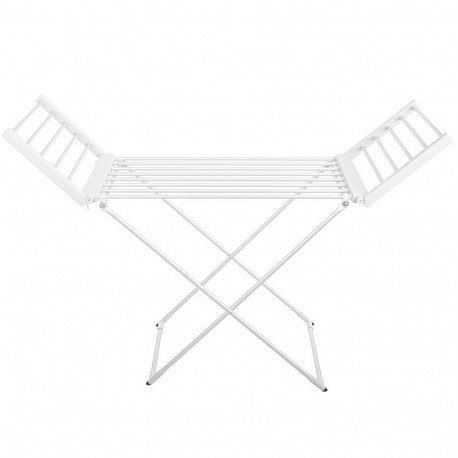 Adler | Foldable electric clothes drying rack | AD 7821 | Power 220 W | Silver/White | IP22