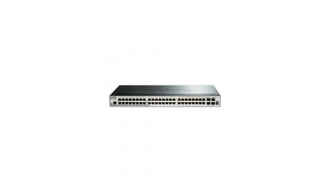 D-link Stackable Smart Managed Switch with 10G Uplinks DGS-1510-52X/E Managed L2, Rackmountable, 1 G