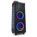 Party Trolley Speaker 600W (80W RMS) with Karaoke & Disco Lightning