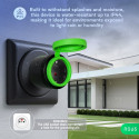Išmanioji rozetė ZigBee, 230Vac 16A, hermetiška IP44, su energijos matavimu, TUYA / Smart Life
