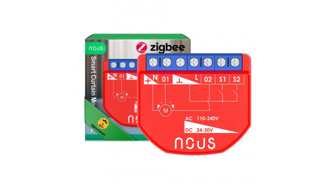 Nous B4Z ZigBee Smart Curtain moodul