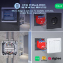 Nous B3Z ZigBee Smart Switch Module 2 channels, with Power Meter