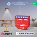 Nous B2Z ZigBee Smart Switch Module 1 channel, with Power Meter