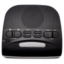 Dual Alarm Clock Radio, Black