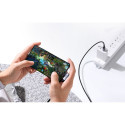 Kaabel USB A - USB C pistiku nurk 1m 3A must nailonpunutisega US385 UGREEN
