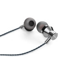 Earphones with Built-in Mic & In-Wire Remote Controller, Silver