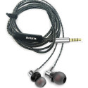 Earphones with Built-in Mic & In-Wire Remote Controller, Silver