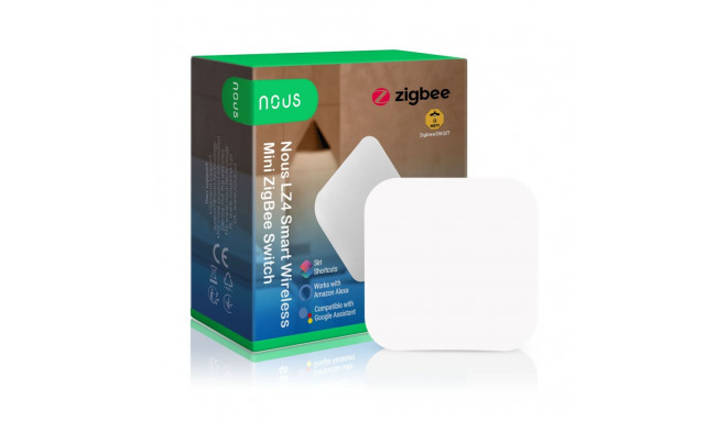 NOUS LZ4 mini nutikas juhtmevaba ZigBee lüliti, TUYA / Smart Life