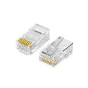 Network Modular Plug RJ45 (8P8C) CAT5/5e UTP for Solid and Stranded Cable (100 pcs)