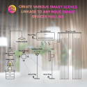 NOUS LZ4 mini nutikas juhtmevaba ZigBee lüliti, TUYA / Smart Life