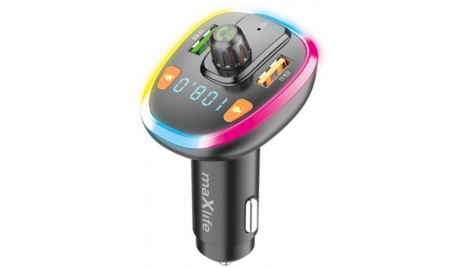 Maxlife FM transmitter MXFT-03, black (opened package)