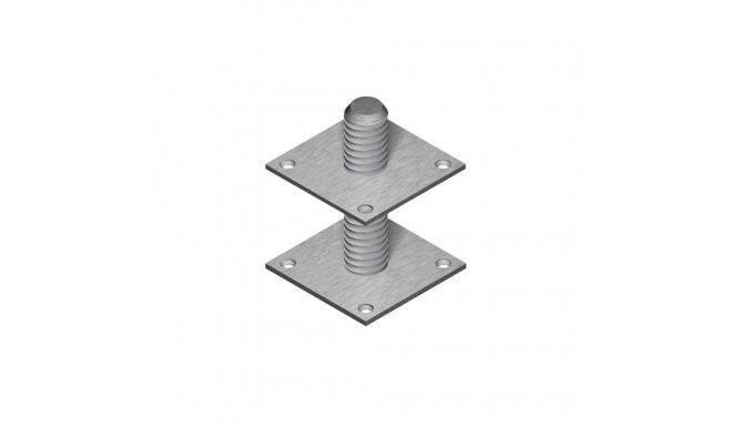 keermega sambaking 100x100x8,0 M30x200