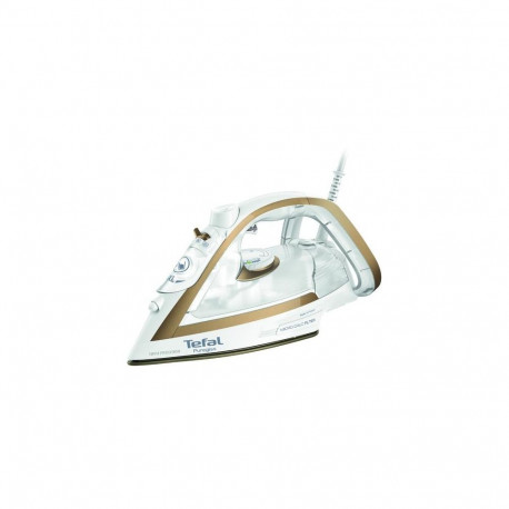 Tefal Puregliss FV8042 Dry & Steam iron Durilium AirGlide Autoclean soleplate 3000 W Bronze, Whi