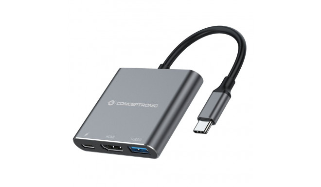 Conceptronic DONN18G 3-in-1 Docking Station