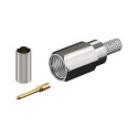 FME male crimp plug for RG58 FME-23-16-1-F-DGN