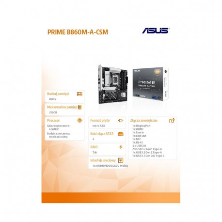 PRIME B860M-A-CSM emaplaadid