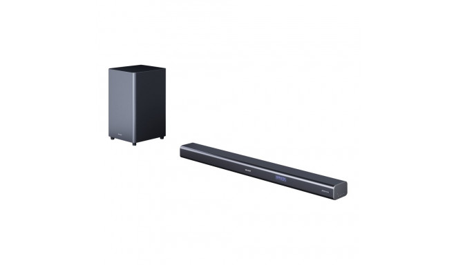 Sharp HT-SBW460 3.1 heliriba juhtmevaba bassikõlariga ja Dolby Atmos, telerile üle 40", HDMI ARC/CEC