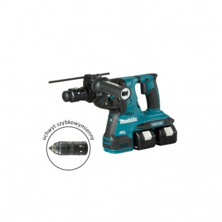 MAKITA. HAMMER DRILL 2x18V DHR281PT2J 2.9J 2x5.0Ah BL + HANDLE