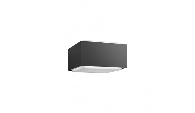 Outdoor wall light PHILIPS Hedgehog, IP44, 1 x 42W, E27, anthracite, 16 x 18.2 x 9.1 cm