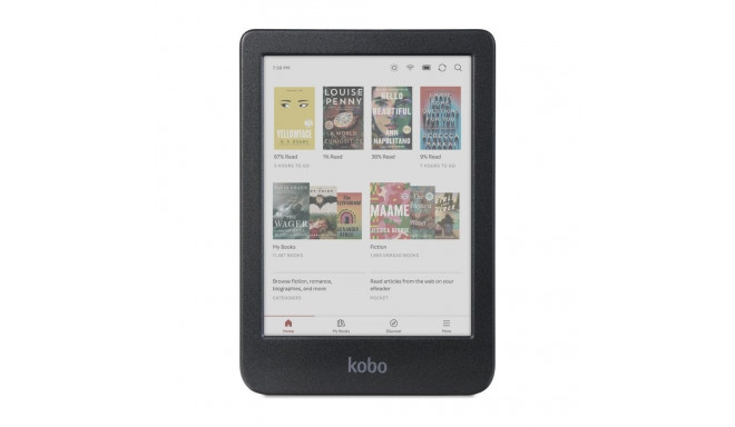 Kobo Clara Colour 6" e-raamatulugeja must
