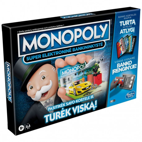 Board game MONOPOLY: SUPER ELECTRONIC BANKING