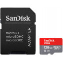 Sandisk mälukaart microSDXC 128GB Ultra A1+ adapter (avatud pakend)