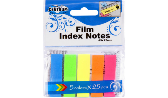 Centrum film index notes 45x12mm 5x25pcs