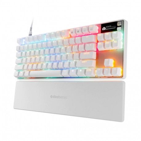 Steelseries APEX PRO TKL GEN 3 keyboard Gaming USB US English White