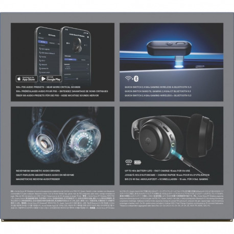 Steelseries Arctis Nova 3P juhtmevabad kõrvaklapid