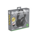 Steelseries Arctis Nova 3X juhtmevaba peapaelaga muusika/igapäevane bluetooth must kõrvaklapid
