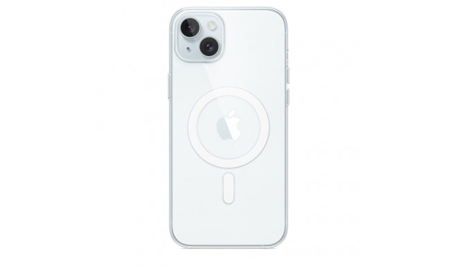 Apple iPhone 15 Plus MagSafe-iga läbipaistev ümbris
