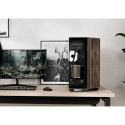 APNX V1-W-BK-v1 Midi Tower Black, Wood