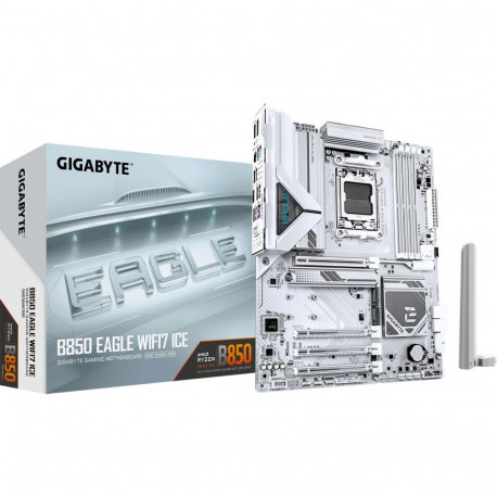 GigaByte B850 EAGLE WiFi7 ICE (white/silver) - Socket AM5