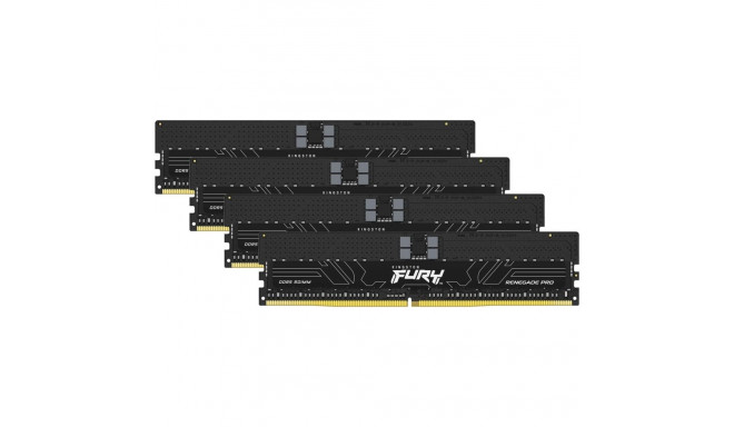 Kingston FURY DDR5 - 64GB - 5600 - CL - 28 (4x 16 GB) Quad Kit, RAM (black, KF556R28RBEK4-64, Renega