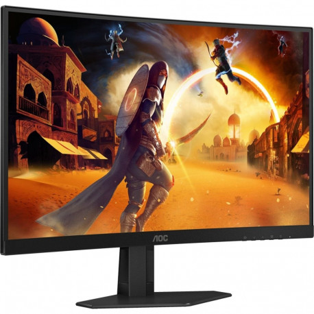 AOC C27G4ZXE, gaming monitor - 27 - black (matt), FullHD, Fast VA, curved, HDMI, DP, 280Hz panel