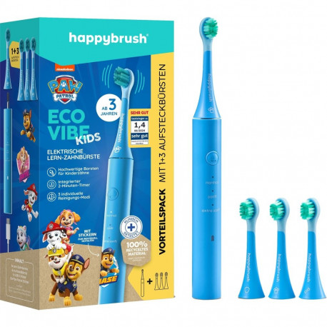 ECO VIBE KIDS elektriline hambahari Paw Patrol + 3 harjaotsikuga, helesinine