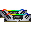 Kingston DDR5 - 64GB - 6400 - CL - 32 (2x 32 GB) Dual-Kit (black, KF564C32RSAK2-64, Renegade RGB XMP