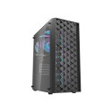 Darkflash DK351 computer case (black) + 4 RGB fans