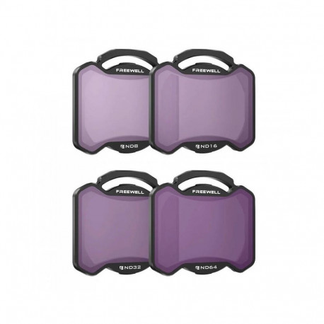 Freewell Set of 4 filters ND8,16,32,64 Freewell for DJI Avata 2