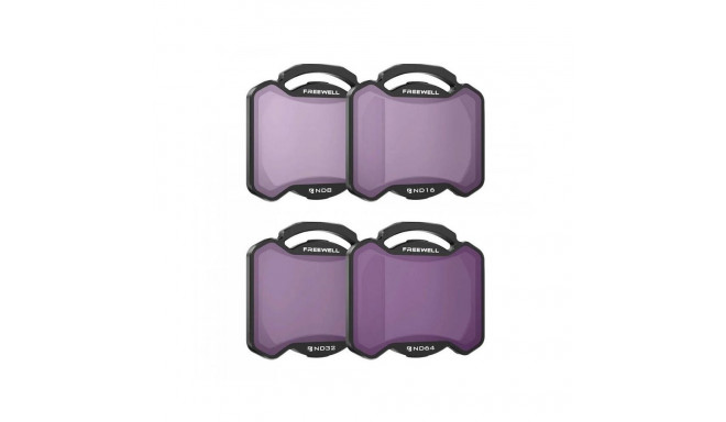 Freewell Set of 4 filters ND8,16,32,64 Freewell for DJI Avata 2