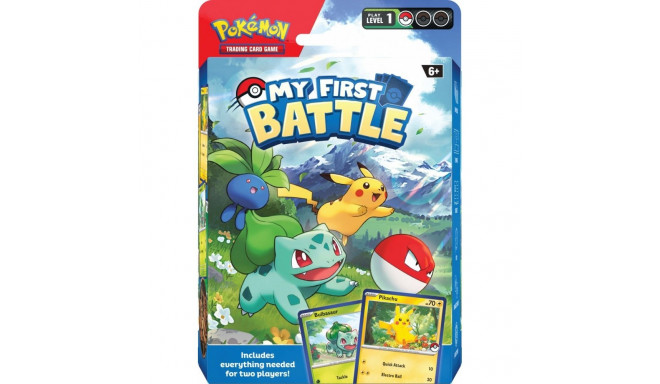 Karty my first battle pikachu/bulbasaur