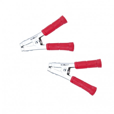 Krokodill-klemmid 600A 2 tk, punane