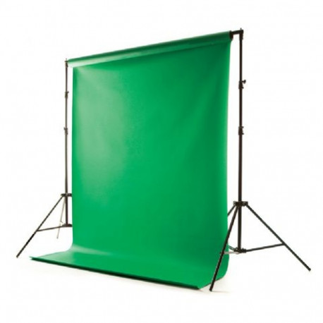 Background System with Vinyl Chroma Key Green 2,75m