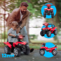 Jeździk pchacz chodzik dla dzieci na roczek Quad Good Year czerwony