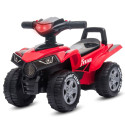 Jeździk pchacz chodzik dla dzieci na roczek Quad Good Year czerwony