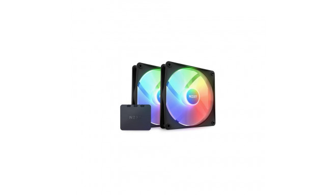 NZXT F140 RGB Core Computer case Fan 14 cm Black 2 pc(s)