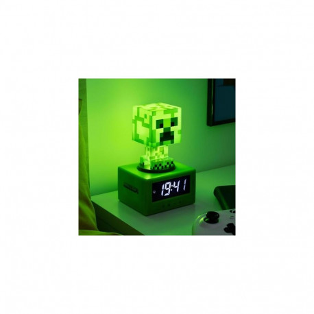 Paladone Creeper Icon Digital alarm clock Green