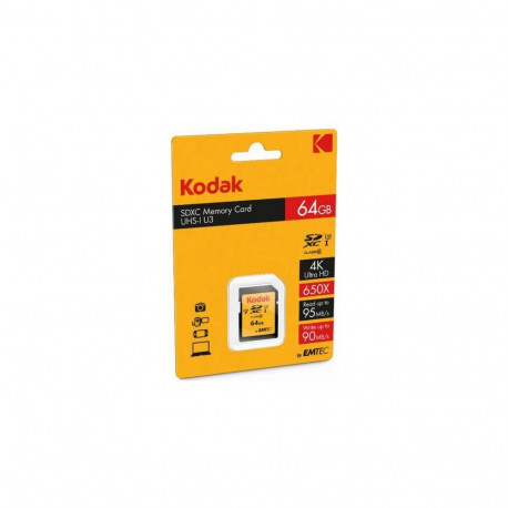 Kodak SDXC 64GB Class10 U3 UHS-I
